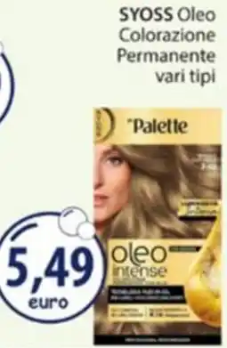 Acqua & Sapone SYOSS Oleo Colorazione Permanente offerta