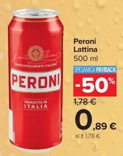 Carrefour Express Peroni Lattina offerta