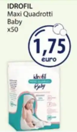 Acqua & Sapone IDROFIL Maxi Quadrotti Baby offerta