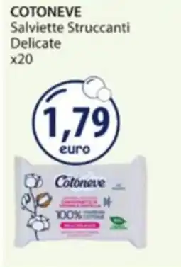 Acqua & Sapone Salviette Struccanti Delicate Cotoneve offerta