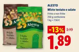 Lidl ALESTO Misto tostato e salato offerta