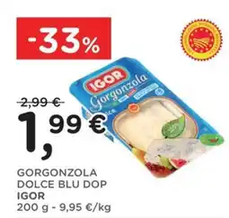 Orvea Gorgonzola Dolce Blu DOP IGOR offerta