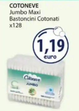 Acqua & Sapone COTONEVE Jumbo Maxi Bastoncini Cotonati offerta