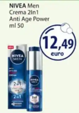 Acqua & Sapone NIVEA Men Crema 2In1 Anti Age Power offerta