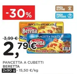 Orvea PANCETTA A CUBETTI BERETTA offerta