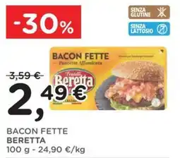 Orvea BACON FETTE BERETTA offerta
