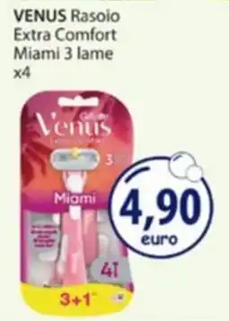 Acqua & Sapone Venus Rasoi Extra Comfort Miami 3 lame offerta