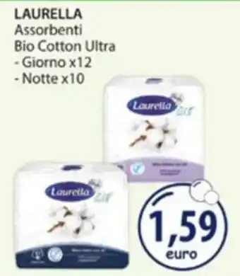 Acqua & Sapone Assorbenti Bio Cotton Ultra Laurella offerta
