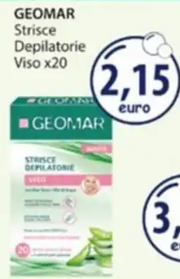 Acqua & Sapone GEOMAR Strisce Depilatorie Viso offerta
