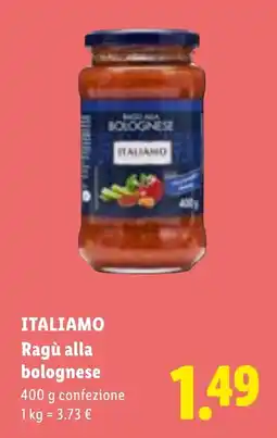 Lidl ITALIAMO Ragù alla bolognese offerta