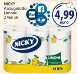 Acqua & Sapone Asciugatutto Limone Nicky offerta