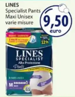 Acqua & Sapone LINES Specialist Pants Maxi Unisex offerta