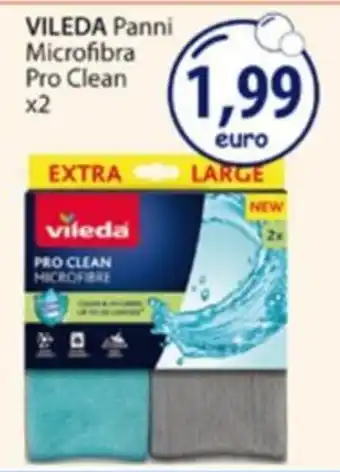 Acqua & Sapone VILEDA Panni Microfibra Pro Clean offerta