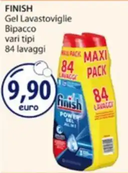 Acqua & Sapone FINISH Gel Lavastoviglie Bipacco offerta