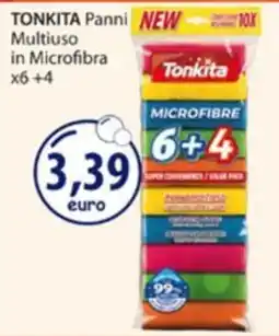 Acqua & Sapone TONKITA Panni Multiuso in Microfibra offerta