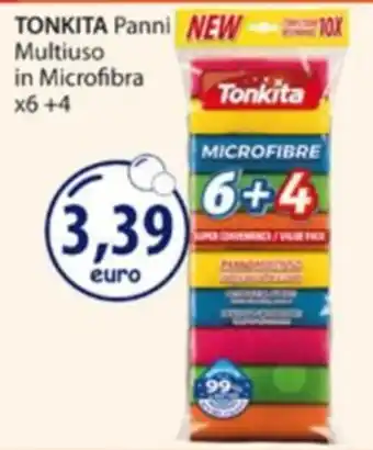 Acqua & Sapone TONKITA Panni Multiuso in Microfibra offerta