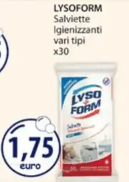 Acqua & Sapone LYSOFORM Salviette igienizzanti offerta
