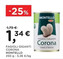 Orvea FAGIOLI GIGANTI CORONA MONTELLO offerta
