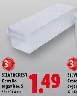 Lidl SILVERCREST Cestello organizer offerta