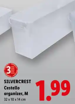 Lidl SILVERCREST Cestello organizer, M offerta