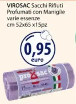 Acqua & Sapone VIROSAC Sacchi Rifiuti Profumati con Maniglie offerta