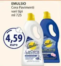 Acqua & Sapone Emulsio LaCera Pavimenti offerta