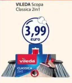 Acqua & Sapone VILEDA Scopa Classica 2in1 offerta