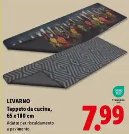 Lidl LIVARNO Tappeto da cucina offerta