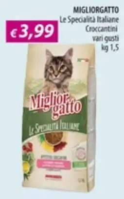 Acqua & Sapone Migliorgatto Le Specialità Italiane Croccantini offerta
