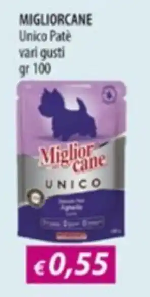 Acqua & Sapone Miglior cane Unico Patè offerta