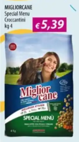 Acqua & Sapone Miglior cane Special Menu Croccantini offerta