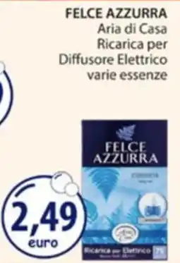Acqua & Sapone FELCE AZZURRA Aria di Casa Ricarica per Diffusore Elettrico offerta
