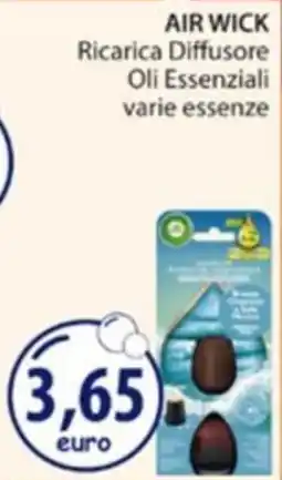 Acqua & Sapone AIR WICK Ricarica Diffusore Oli Essenziali offerta