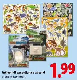 Lidl Articoli di cancelleria o adesivi offerta