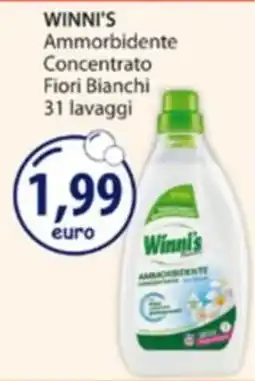 Acqua & Sapone WINNI'S Ammorbidente Concentrato Fiori Bianchi offerta