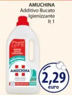 Acqua & Sapone AMUCHINA Additivo Bucato Igienizzante offerta