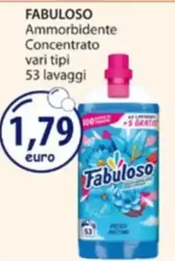 Acqua & Sapone Ammorbidente Concentrato Fabuloso offerta