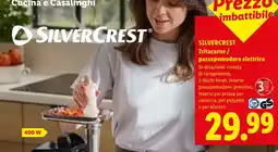 Lidl SILVERCREST Tritacarne / passapomodoro elettrico offerta