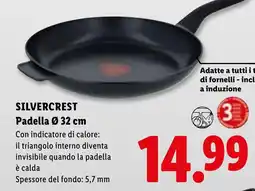 Lidl SILVERCREST Padella Ø 32 cm offerta