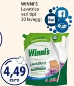 Acqua & Sapone Winni's Lavatrice offerta