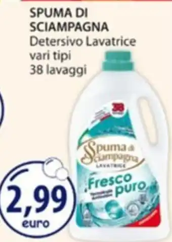 Acqua & Sapone Spuma di Sciampagna Detersivo Lavatrice offerta