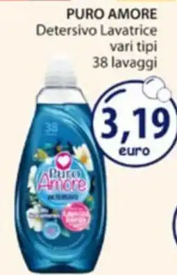 Acqua & Sapone Puro Amore Detersivo Lavatrice offerta