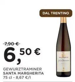 Orvea Gewurztraminer Santa Margherita offerta