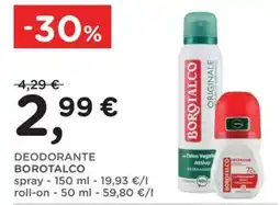 Orvea DEODORANTE BOROTALCO offerta