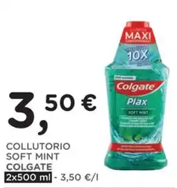 Orvea Collutorio Soft Mint Colgate offerta