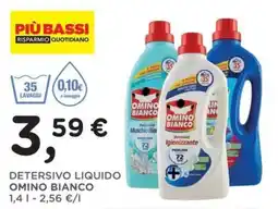 Orvea Detersivo liquido Omino Bianco offerta