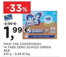 Orvea MAXI TAB CANDEGGINA GREEN ACE offerta