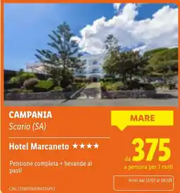 Lidl Hotel Marcaneto offerta