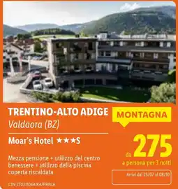 Lidl Moar's Hotel offerta