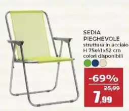 Happy Casa Sedia pieghevole offerta